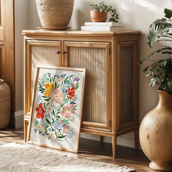 Joyful Florals Fine Art Print, 5 of 5