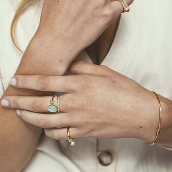 Pearl Drop Ring, 8 of 12