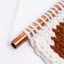Cosy Wallhanging Beginner Knitting Kit, thumbnail 5 of 9
