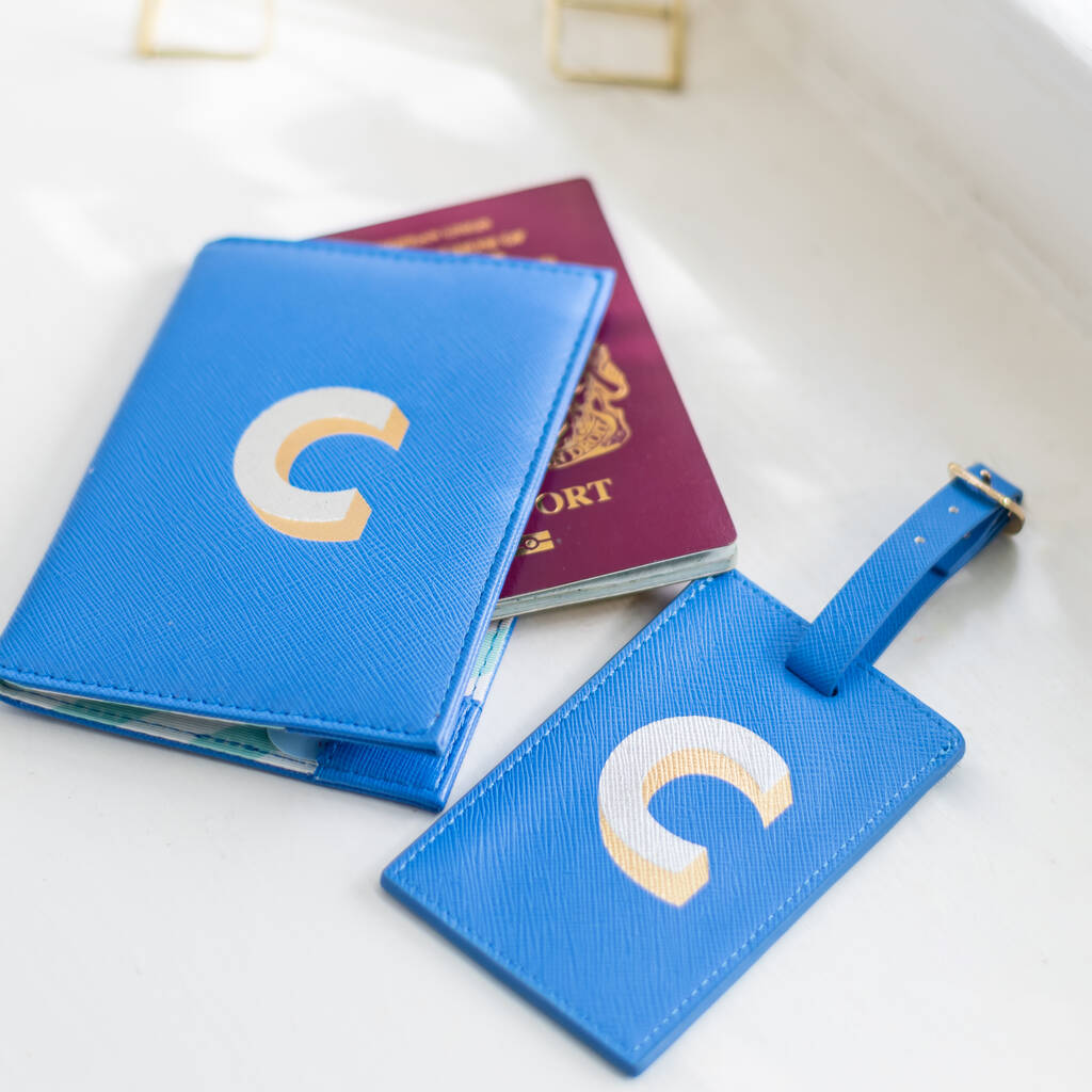 Monogram Passport Cover And Matching Luggage Tags, 1 of 7