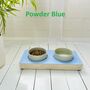 Dog / Cat Wooden Feeding Station With Ceramic Bowls, thumbnail 11 of 12