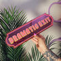 Dramatic Exit Mirror Sign Pink, thumbnail 1 of 2