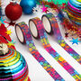 Christmas Set Of Colourful Washi Tapes, thumbnail 1 of 7