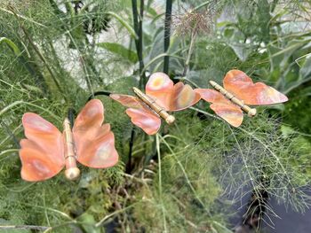 Three Copper Butterflies Garden Stakes, 2 of 9