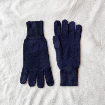Fair Trade Luxury Soft Fine Knit Merino Ladies Gloves, 11 of 12
