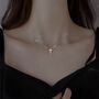 Sterling Silver Cross Pendant Necklace, thumbnail 3 of 4
