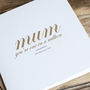You're One In A Million, Thank Goodness! Gold Foil Card, thumbnail 3 of 5