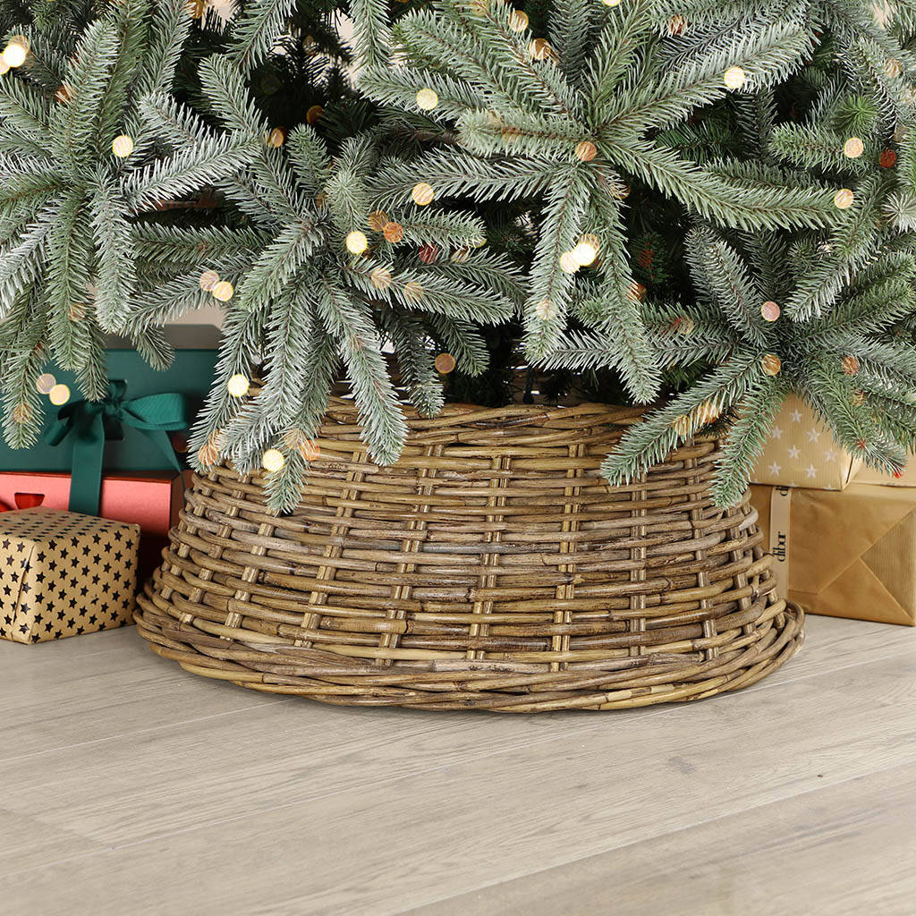 Wicker Basket Tree Skirt 