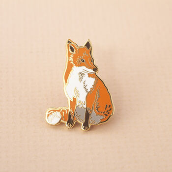 Fox Enamel Pin Badge, 9 of 10