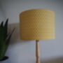 Geometric Mustard Lampshade, thumbnail 6 of 7