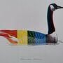 'Canada Goose' Original Handmade Limited Edition Art, thumbnail 5 of 11