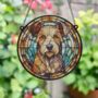 Lakeland Terrier Stained Glass Effect Suncatcher, thumbnail 2 of 5