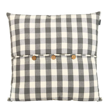 Gingham Extra Large Cushion, 4 of 6