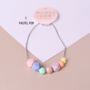 Geo Pop Teething Necklace, thumbnail 9 of 12