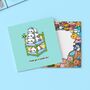 Panda Card | Cute Greetings Card, thumbnail 3 of 4