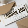 Personalised London Zoo Gift Voucher For Kids Birthday, thumbnail 5 of 9