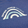 Open Mind Surf Blue Organic Beach T Shirt, thumbnail 2 of 5