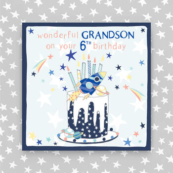 6th Birthday Card For Son/Grandson/Nephew, 2 of 3