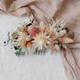 Payton Boho Dried Flower Wedding Bridal Hair Comb, thumbnail 5 of 5