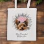 Personalised Christmas Yorkshire Terrier Break Through, thumbnail 7 of 10