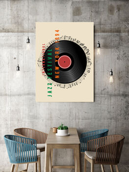 New York Jazz Festival Art Print, 3 of 4