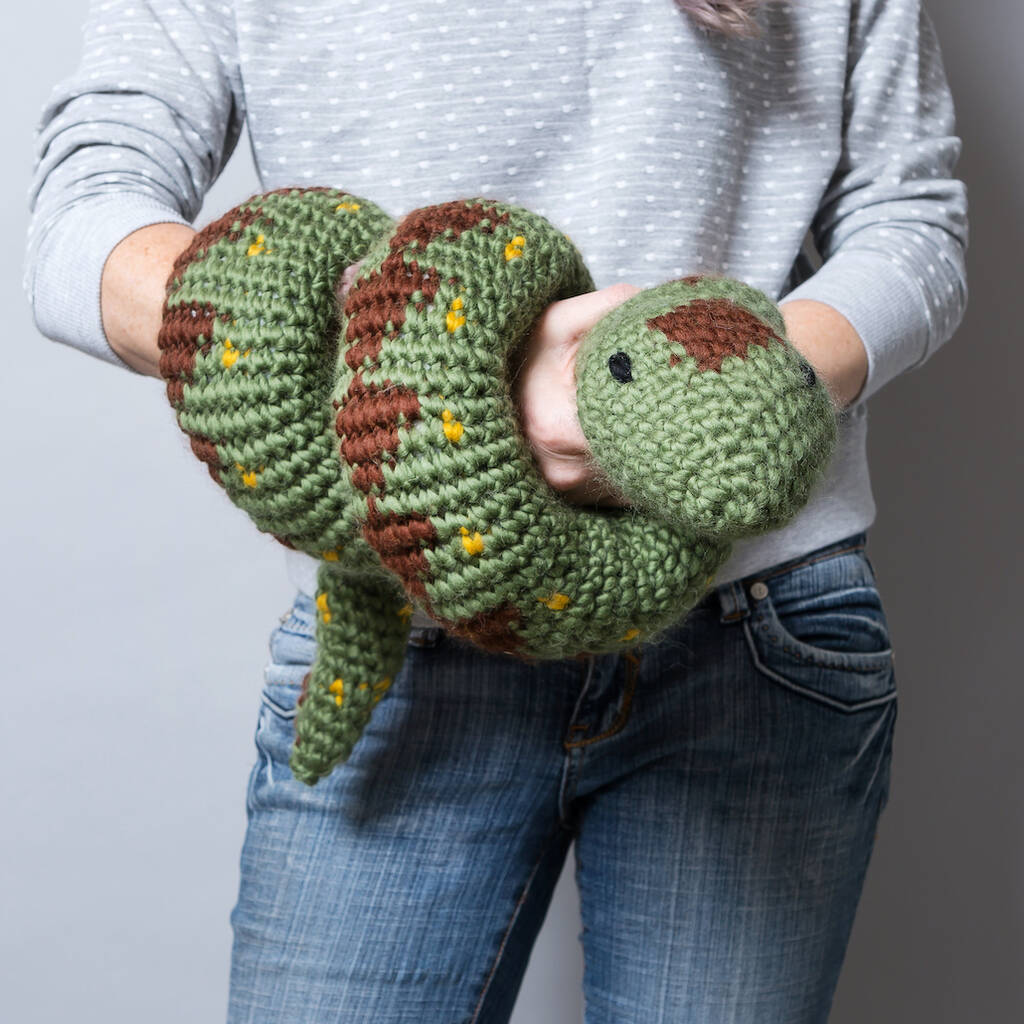 Sylvia The Giant Snake Crochet Kit, 1 of 8
