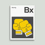 Boxing Posters And Prints, thumbnail 2 of 3