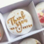 Personalised Thank You Teacher Wild Flower Biscuit Gift, thumbnail 11 of 11
