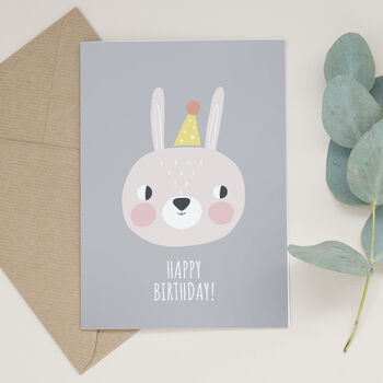 Set Of Six Personalised Animal Cards, 4 of 4