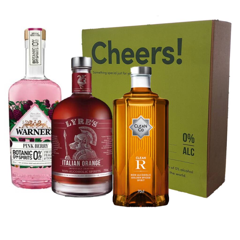 Alcohol Free Spirits Gift Box 0% Abv