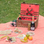 Salisbury Willow Picnic Hamper For Four, thumbnail 2 of 5