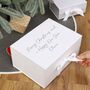 Personalised Luxury Extra Deep A4 Ivory Gift Box, thumbnail 1 of 7