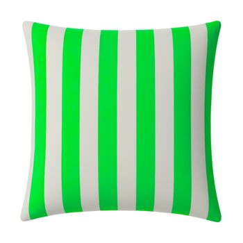 Hand Painted Sustainable Linen Cushion In Stripe Print, 6 of 12