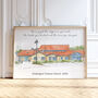 Personalised Watercolour Illustration Retirement And Leaving Gift, thumbnail 1 of 12