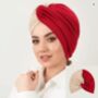 Chemo Headwear Pre Tied Headscarves Cancer Turban Headwrap Duo Colours, thumbnail 5 of 10