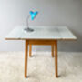 1960’s Mid Century Vintage Formica Draw Leaf Table, thumbnail 4 of 11