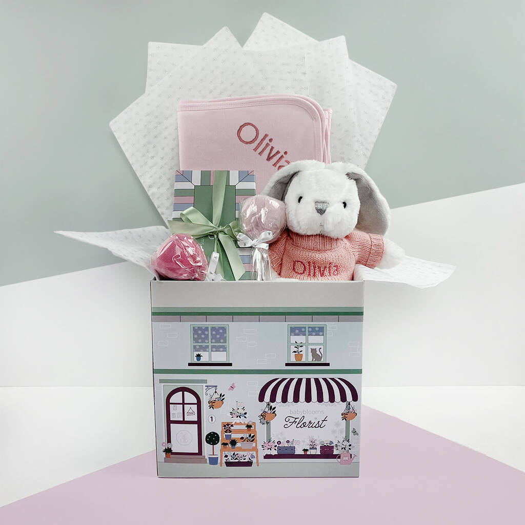 Image of Little Love Snuggle Hamper, Pink, Pink