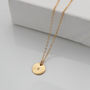 Gold Initial This Necklace, thumbnail 2 of 4