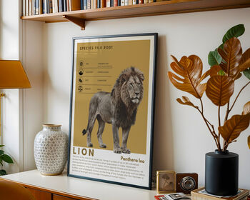 Big Cats Gallery Wall Art Prints Set Of Seven, 2 of 12