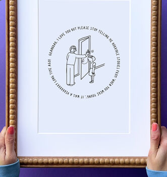 Personalised Story About Dad Print, 5 of 12