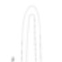 Large Heart Real Flower Sterling Silver Pendant Necklace Gold Plated Option, thumbnail 10 of 12