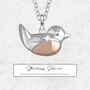 Robin Redbreast Necklace In Sterling Silver, thumbnail 1 of 8
