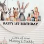 1st Birthday Or Any Age Keepsake Card Animals, thumbnail 2 of 3