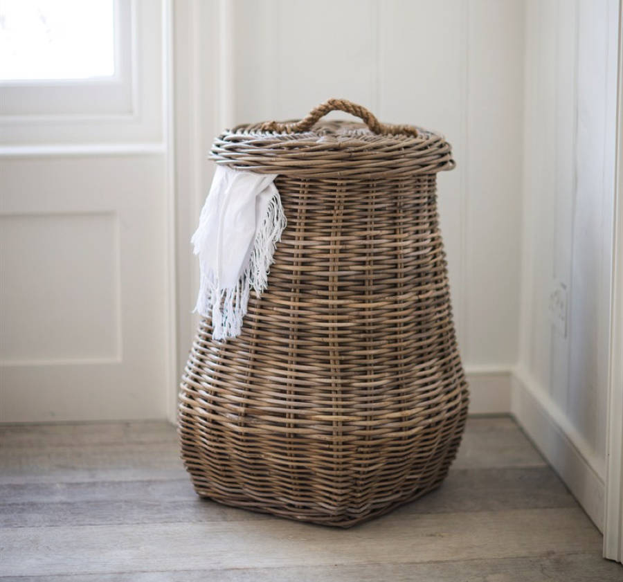 rattan laundry basket by all things brighton beautiful