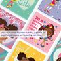 'Two Today!' Brown Girls Birthday Card, thumbnail 2 of 5