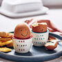 Personalised Pair Of Ceramic Egg Cups, thumbnail 1 of 6
