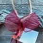 Valentines Red Rose Heart Hanging Wreath, thumbnail 4 of 6