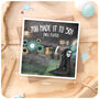Funny 50th Birthday Greeting Card Husband Wife Friend Sister Brother Dad 50 Dark Sarcastic Cheeky Humour, thumbnail 3 of 6