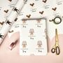 Personalised Bunny Or Mouse Wrapping Paper, thumbnail 3 of 10