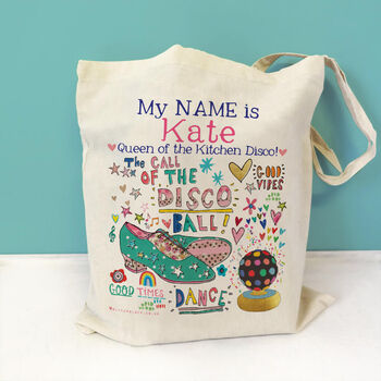 Personalised Disco, Steet, Ballet, And Tap Dancer Bag, 3 of 12
